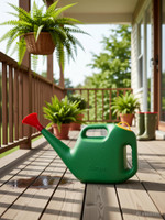 Antier Enterprises AE-100 Premium Quality Plastic Green Sky Bird Watering Can for plants/ Garden 5 L Hand Held Sprayer(Pack of 1)