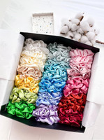 ORIFAB MULTICOLOR Scrunchies Hair Accessory Set(Multicolor)