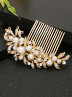 YouBella Stylish and Trendy Party Wear Jewellery Hair Accessory Set(Gold)