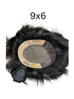 HAIRLAYER BLAKE  Patch | Fine Mono-Filament Human Toupee/ Wigs For Men And Boys (9x6) Hair Extension