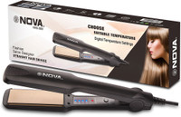 NOVA Temperature Control Professional NHS 860 Hair Straightener(Black)