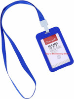 Dey 's stationery store 1 Card Holder(Set of 1, Blue)