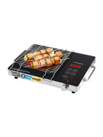 Longway 2200 W Induction Cooktop Touch Panel(Black, Silver, Infrared Hot Plate)