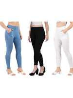 house of common Multicolor Jegging(Solid)