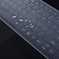 SCWORLD Universal Silicone Protector for 15.6-inch (Pack Of 1) Laptop Keyboard Skin(Transparent)