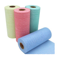 SOBHA STORE Pack of 4 Kitchen Towel Roll, Multipurpose Kitchen Roll/Tissue/Towel Washable.(4 Ply, 80 Sheets)