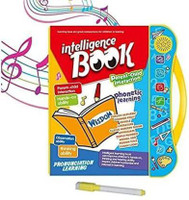 NAYARATOYS Musical Learning Study Book with Numbers Instruments Educational Toy(Multicolor)