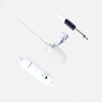 BOYA By-m1 3.5mm Electret Condenser Microphone with 1/4" Adapter for Smartphones, DSLR, Camcorders Microphone