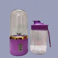 kwquxj PJC-30 40 W Juicer Mixer Grinder(Portable Mixer Bottle with Rechargeable Battery and High Speed Blending | 2 Jars | Multicolor)