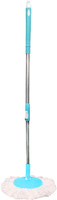 Pranay's Kleanup Economy Spin Mop-Rod Stick, Mop Head And 1 Microfiber Refill - Wet & Dry 360 Mop Mop Rod(Blue)