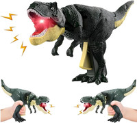 ZUNBELLA Trigger Dinosaur T-Rex Press Roaring Sound Effect and Light Toy For Kids(Multicolor)