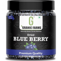 GRANIC FARMS Dried Blueberry Plum|Unsweetened Blueberries|Rich in Vitamins & Fibers | Dried Blueberry(1 x 200 g)