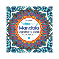 Refreshing Mandala- Colouring Book for Adults Book 1  - Intricate Mandala Designs for Mindfulness, Relaxation & Creativity | High Quality Paper for Pens, Pencils & Markers(English, Paperback, unknown)