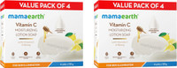 Mamaearth Vitamin C Moisturizing Lotion Soap with Vitamin C & Honey for Skin Illumination(8 x 125 g)