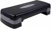 Voroly Sport Adjustable Exercise Equipment Step Platform for Sports & Fitness Stepper(Black)