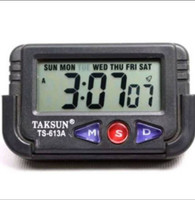 Simxen Digital Black Clock