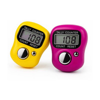 DEGNO tally counter name jaap mala chanting counter name jap counter tasbih Digital Tally Counter(Pink, Yellow Pack of 2)