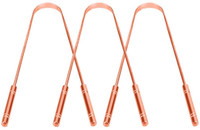 Nurpi Copper Tongue Cleaner(Pack of 3)