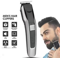Tradhi trimmer men Rechargeable Hair Clipper Trimmer Zero Cutting Beard   Shaver For Men(Silver, Black)