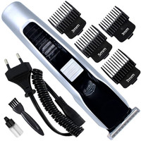 ED EXDAS 528 Rechargeable Professional Hair Trimmer Fully Waterproof Body Groomer 45 min  Runtime 4 Length Settings(Blue)