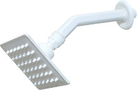 NEWKESAR by KONEER PVC.4*4 SLIIM SQUERE HEAD Shower Head