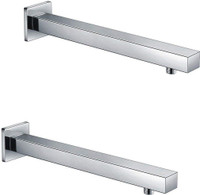 Tapsa by TAPSA 24 Inch Stainless Steel Arm Square Shower Arm For Bathroom pack of -2 Shower Head