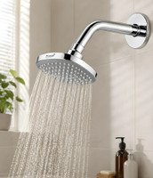 Prestige Abs Bend black Shower GALAXY 4 With Ss Arm Chrome Finished Collection Shower Shower Head