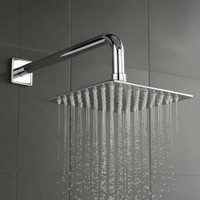 Plantex Stainless Steel Shower Head for Bathroom/Rain Shower Head/Shower-(6x6 In) Shower Head