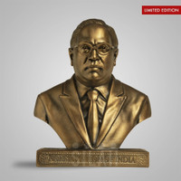 SILAII Dr. B.R. Ambedkar 8 Inch Antique Bronze Sculpture Decorative Showpiece  -  20.32 cm(Polyresin, Brown)