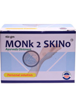 MONk 2 SKINo malam Ayurvedic (Cream) 160g for Ringworm, & Skin recovery(160 g)