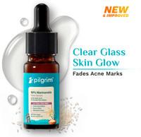 Pilgrim 10% Niacinamide Serum For Pigmentation And Dark Spot | Clear Glass Skin Glow(10 ml)