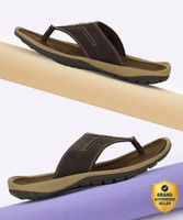 WOODLAND Men Comfortable Soft Sole Lightweight Home Wear Slippers(Brown , 10)