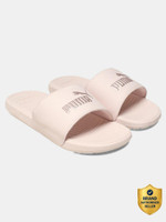 PUMA Women Slides(Pink , 3)
