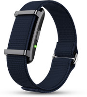 Pebble Qore 2 Fitness Band | Advanced Activity & Health Tracking | 45 Days Battery Life(Blue Strap, Size : Free Size)