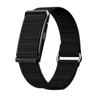 Pebble Qore Fitness Band 45-Day Battery,100+ Sports Modes & Health Suite,Remote Camera(Black Strap, Size : Free Size)