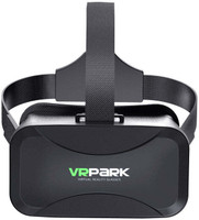Orlov VR Headset with Built-in Headphones for Smartphones | Immersive 3D(Black)