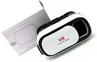 13-HI-13 Virtual Reality VR Headset Glasses Anti-Radiation Adjustable Screen Headband(WHITE)