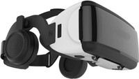 Elevea G06E Virtual Reality Headset With Anti-Glasses & Anti-Radiation Adjustble Screen(Multicolor)