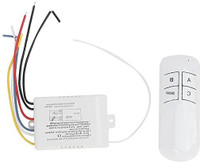 NYRA STORE Digital Switch 3-Way ON/Off 220V-240V Light Digital Remote-Control Wireless Smart Switch(Mullti Color)
