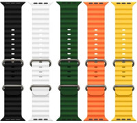 Hbcollect Packof5ocean Smart Watch Strap(Mullti Color)