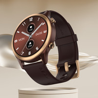 Noise Evolve 3 1.43" AMOLED Always-On Display with Bluetooth Calling, Metallic Design Smartwatch(Vintage Brown Strap, Regular)