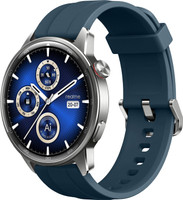 realme Watch S2, 1.43" AMOLED Display, Super AI Engine & upto 20 days battery Smartwatch(Blue Strap, One Size)