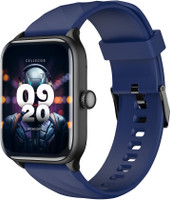 Cellecor STEW 1.83" BT Calling, 500 NITS, AI Voice Assistant,SPo2,HR, Split Screen Smartwatch(Blue Strap, Free Size)
