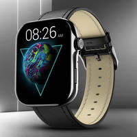 Noise Vision 3 with 1.96" AMOLED display with Thin Bezel, Metallic Build Smartwatch(Classic Black Strap, Regular)
