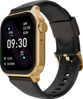 Fire-Boltt Rise Bluetooth Calling 47mm (1.85) & Rotating Crown, 123 Sports Smartwatch(Gold Black Strap, Free Size)