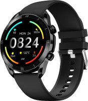 Fire-Boltt Legacy 36.3mm (1.43") AMOLED Display, Bluetooth Calling Wireless Charging Smartwatch(Black S Strap, Free Size)