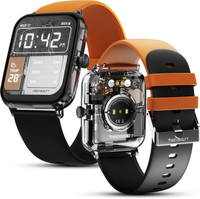 Fire-Boltt Ninja Phantom Smartwatch(Blaze Orange Strap, Free Size)