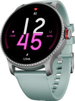 boAt Lunar Discovery w/ Turn by Turn Navigation, 3.53 cm HD Display & BT Calling Smartwatch(Mint Green Strap, Free Size)