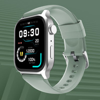 Fire-Boltt Rise Bluetooth Calling 47mm (1.85), Metal Bod & Rotating Crown, 123 Sports Smartwatch(Ice Grey Strap, Free Size)