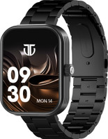 Titan Mirage with 1.96" AMOLED Display with AOD(410x502)&Functional Crown, BT Calling Smartwatch(Black Strap, Free Size)